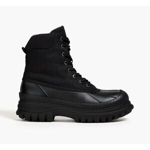 GANNI | Women's Black Lace Up Outdoor Winter Boots Snow Boots 41 / US 11
